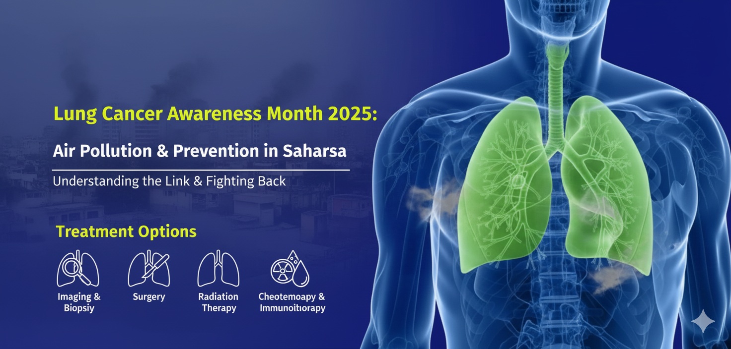 Lung Cancer Awareness 2025 campaign in Saharsa